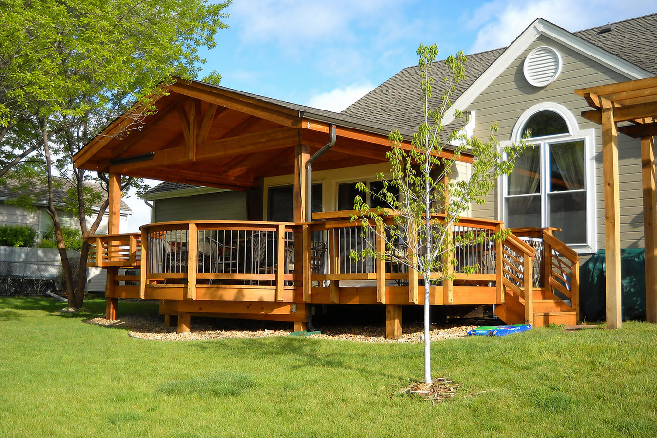 Custom deck design and build