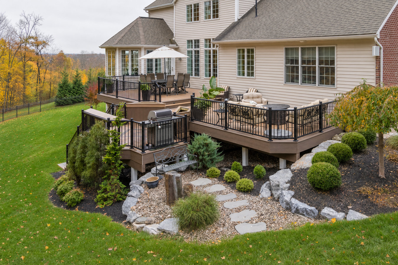 Multi-level decks